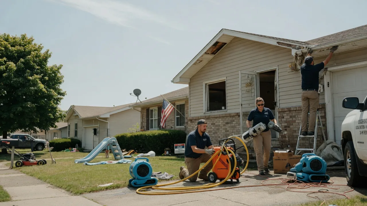 Water Damage Restoration in Four Oaks, NC near me